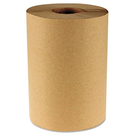 BOARDWALK Hardwound Paper Towel Nonperforated 8 in. x 350 and apos; - Natural BWK 6252